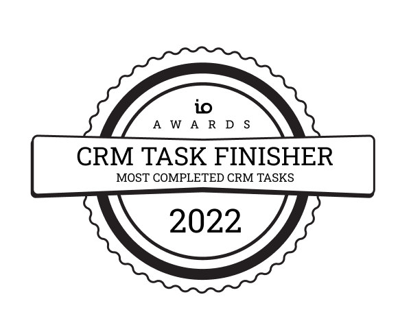 CRM Task Finisher IO Awards