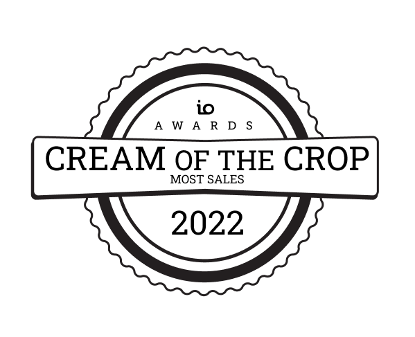 Cream of the Crop Most Sales IO Awards