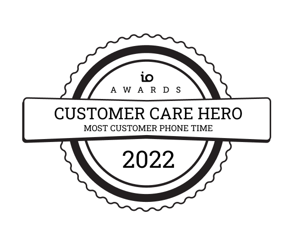 Customer Care Hero IO Awards