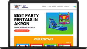 io partypop laptop Websites