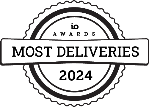 most deliveries 2024 IO Awards