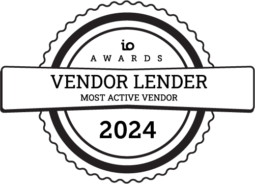 vendor lender 2024 IO Awards