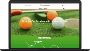 io minigolf laptop Websites