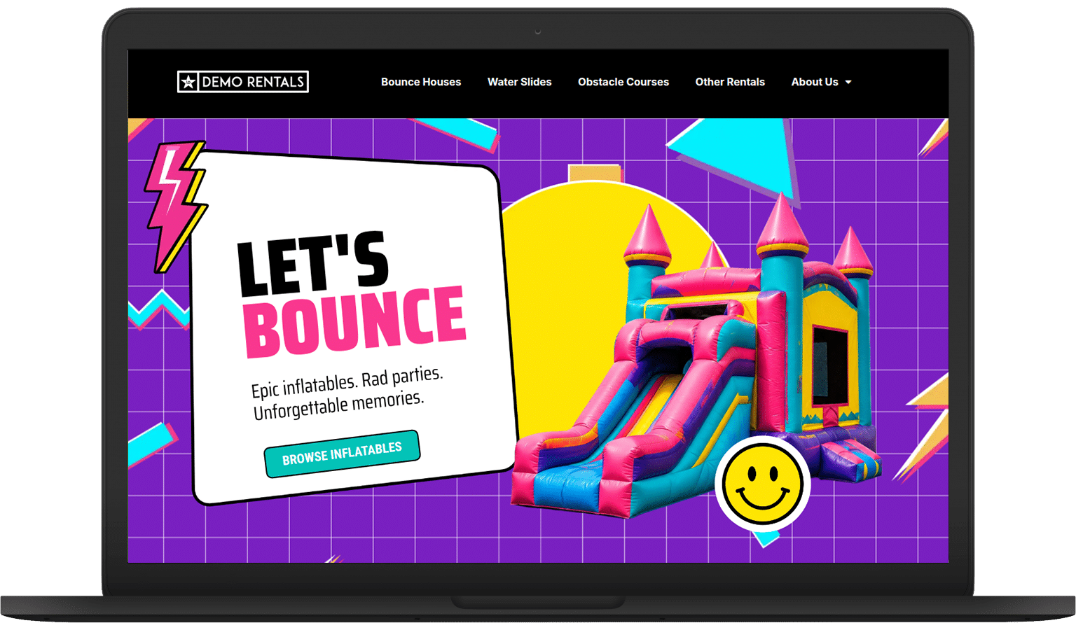 IO Totally90s Laptop 1 Website Themes